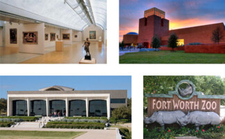 Fort Worth: Museum of Modern Art - transfer naar Alpine/Marfa